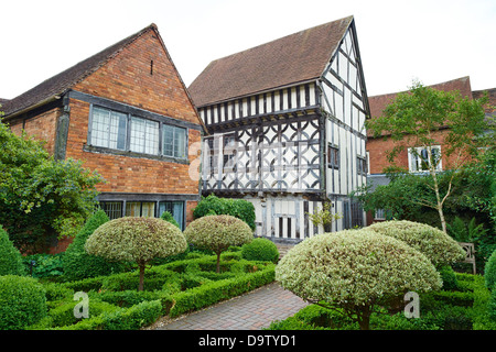 Lord Leycester Krankenhaus Altenheim für Veteranen High Street Warwick UK Stockfoto