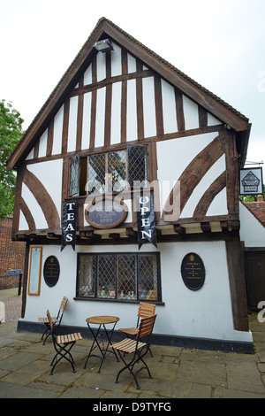 Thomas Oken Teestuben, Castle Street Warwick UK Stockfoto