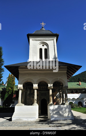 Alte Kirche (schwarze Veche), Sinaia Kloster Sinaia, Prahova-Tal, Rumänien Stockfoto