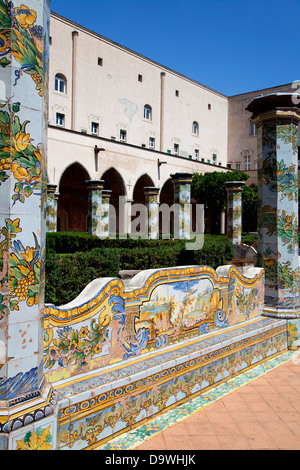 Monastero di Santa Chiara, Neapel, Napoli, Campania, Italy, Italia Stockfoto