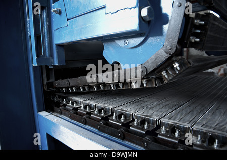 vermitteln-äh Gürtel. Industrie-Track. Förderband belt.industrial Maschine Stockfoto