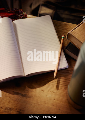 Buch öffnen Stockfoto