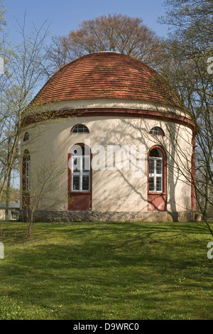 Europa, Deutschland, Mecklenburg-Western Pomerania Hohenzieritz, Hohenzieritz Schloss, Schlosskapelle Stockfoto