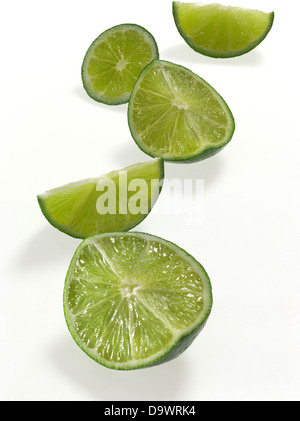 frische Limetten Stockfoto