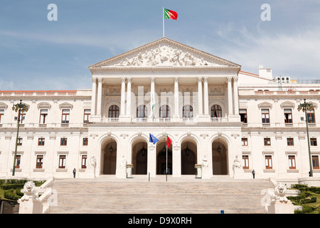 Montage Republik Lissabon Portugal Europa Stockfoto