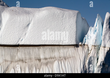 Sermeq Kujslleq (die dänische nennen es Jacobshavn Gletscher), ein UNESCO-Weltkulturerbe, Ilulissat, Grönland Stockfoto