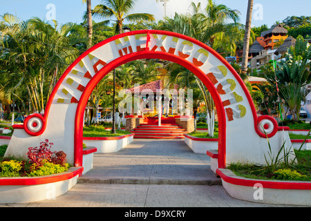 Bogen in sayulita Stockfoto