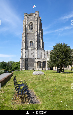 Die Kirche St. Peter und St. Paul, Lavenham Stockfoto