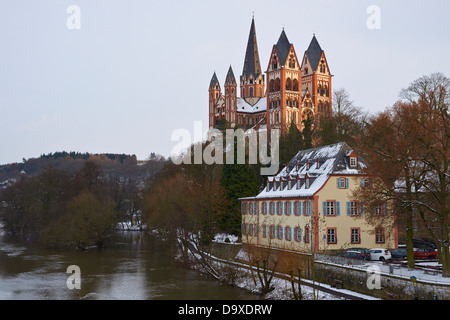 Kathedrale von Limburg Stockfoto