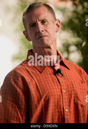 Aspen, Colorado, USA. 27. Juni 2013. Ehemaliger US Army General STANLEY A. MCCHRYSTAL beteiligt sich an den "Aspen Ideas Festival". Bildnachweis: Brian Cahn/ZUMAPRESS.com/Alamy Live-Nachrichten Stockfoto