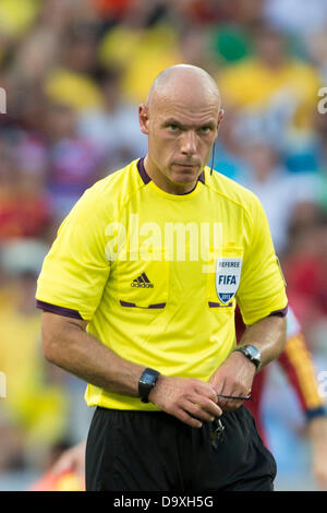 Howard Webb (Schiedsrichter), 27. Juni 2013 - Fußball / Fußball: FIFA Confederations Cup Brasilien 2013 Semi-Finale Match zwischen Spanien 0(7-6) 0 Italien am Estadio Castelao in Fortaleza, Brasilien. Bildnachweis: Maurizio Borsari/AFLO/Alamy Live-Nachrichten Stockfoto