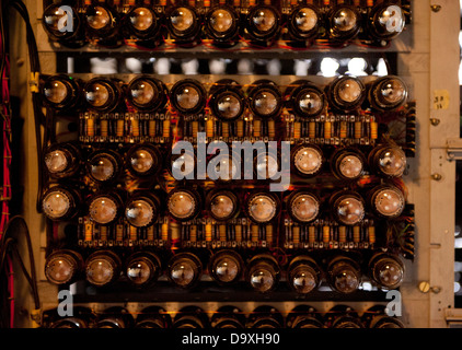 Bletchley Park und das National Museum of Computing, Milton Keynes, Buckinghamshire, England, Heimat der Enigma und Code Breakers Stockfoto