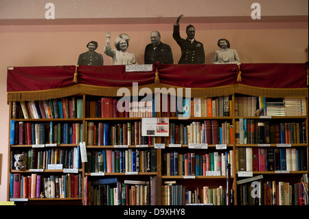 Churchill Memorabilia Sammlung bedroht in Bletchley Park, Milton Keynes, Buckinghamshire, England, Heimat der Enigma. Stockfoto