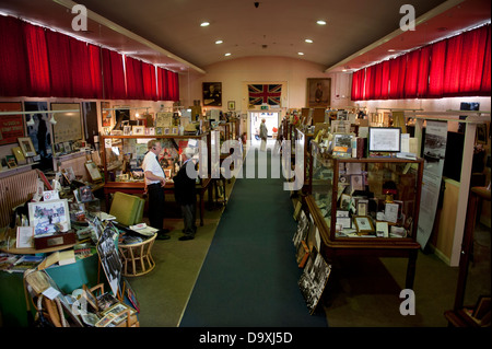 Churchill Memorabilia Sammlung bedroht in Bletchley Park, Milton Keynes, Buckinghamshire, England, Heimat der Enigma. Stockfoto