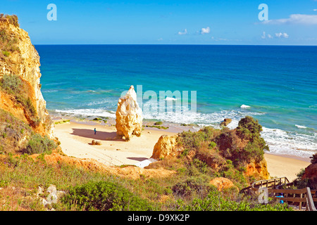 Praia da Rocha in der Algarve-Portugal Stockfoto