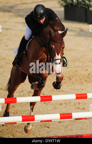 Monte-Carlo, Monaco. 28. Juni 2013. Michael Whitaker [GBR] während der LONGINES Global Champions Tour-Veranstaltung von Monte-Carlo. Stockfoto