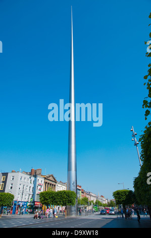 Spire (2003) O' Connell Street Dublin Irland Mitteleuropa Stockfoto