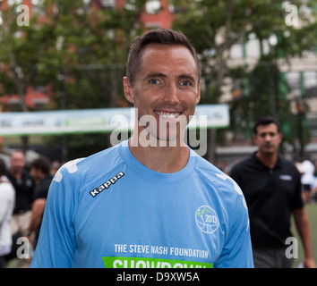 Der sechste Steve Nash Stiftung Showdown Stockfoto