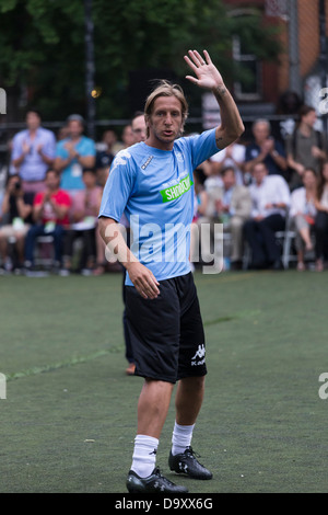 Der sechste Steve Nash Stiftung Showdown Stockfoto