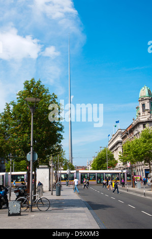 O' Connell street Dublin Irland Mitteleuropa Stockfoto