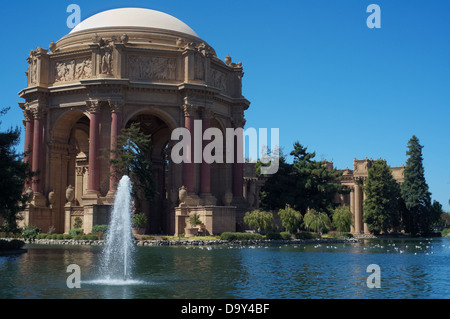 Palast der schönen Künste San Francisco Stockfoto