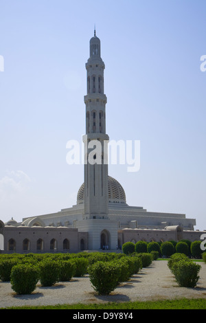Ghala & Al-Ghubrah, im Volksmund bekannt als die große Moschee, Muscat, Oman. Stockfoto