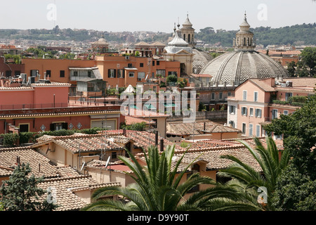 Dächer von Rom, Italien Stockfoto