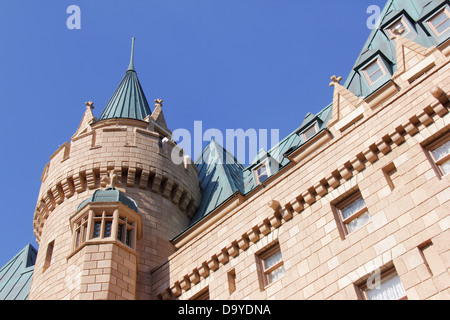 Kanadische Pavillon im Epcot Center, Walt Disney World, Orlando, Florida.  FÜR DEN REDAKTIONELLEN GEBRAUCH BESTIMMT. Stockfoto