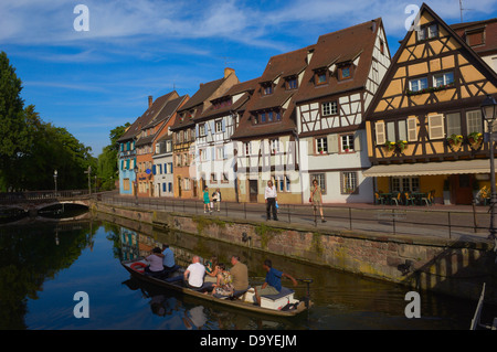 Colmar, klein-Venedig, La Petite Venise, Elsass, Wein Route, Elsass Wein Route, Haut-Rhin, Frankreich, Europa Stockfoto