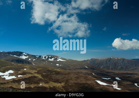 Braeriach vom Sron Na Lairige, Braeriach, Cairngorm National Park Stockfoto