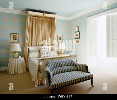 Schlafzimmer Türkis Beige - The Four Poster Bed