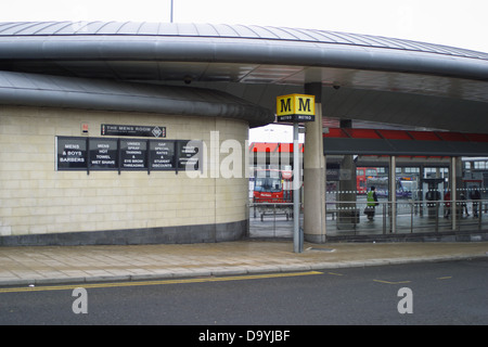 Park Lane Bahnhof Busbahnhof, Sunderland, Tyne und Abnutzung, england Stockfoto