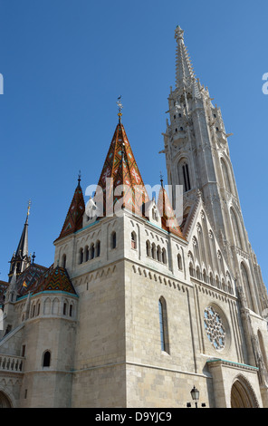 Matthiaskirche, Burgviertel, Budapest Ungarn Europa EU Stockfoto