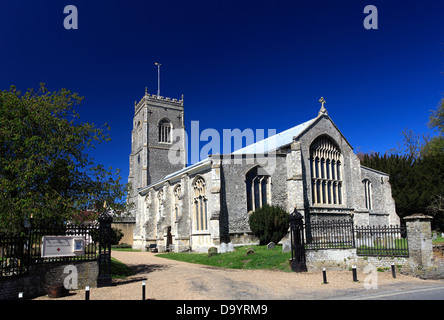 Sommer, St. Michaels Pfarrei, Framlingham Kirchdorf, Suffolk County, England, UK Stockfoto