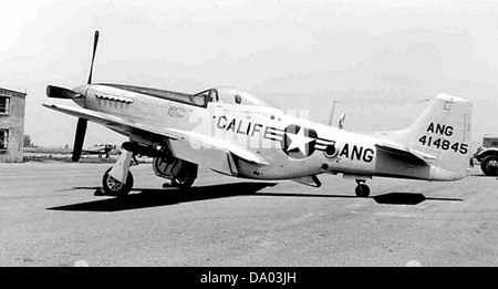 196. Fighter Squadron - North American P-51D-10-NA Mustang 44-14845 Stockfoto