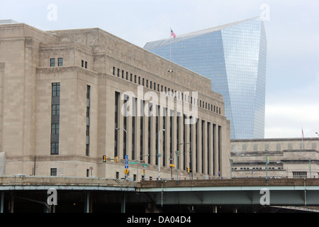 30th Street Station, Pennsylvania größte Bahnhof, Philadelphia. Stockfoto