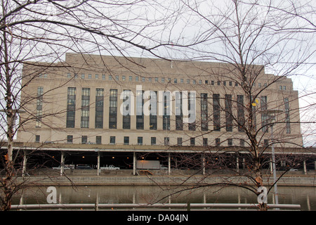 30th Street Station, Pennsylvania größte Bahnhof, Philadelphia. Stockfoto