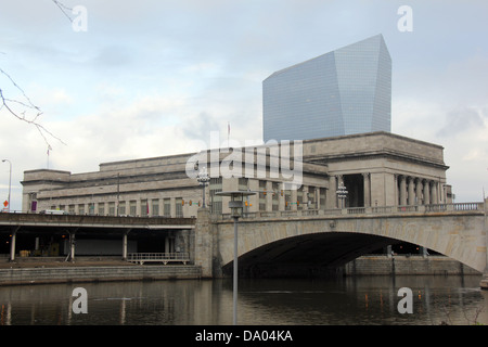 30th Street Station, Pennsylvania größte Bahnhof, Philadelphia. Stockfoto