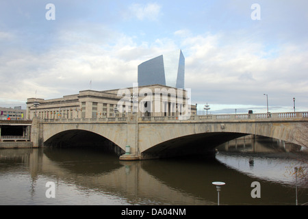 30th Street Station, Pennsylvania größte Bahnhof, Philadelphia. Stockfoto