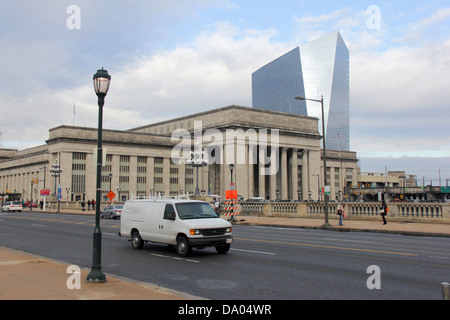 30th Street Station, Pennsylvania größte Bahnhof, Philadelphia. Stockfoto