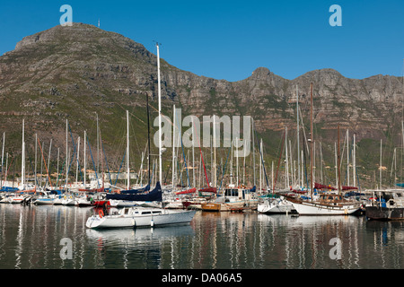 Hafen von Hout Bay, Kapstadt, Südafrika Stockfoto
