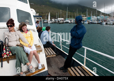 Seal Island Boot Reise, Hout Bay, Kapstadt, Südafrika Stockfoto