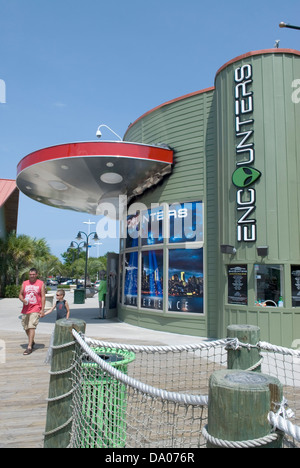 Begegnungen UFO Erfahrung Myrtle Beach South Carolina USA Stockfoto