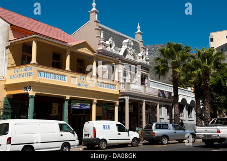 Backpackers Hostel, Long Street, Kapstadt, Südafrika Stockfoto