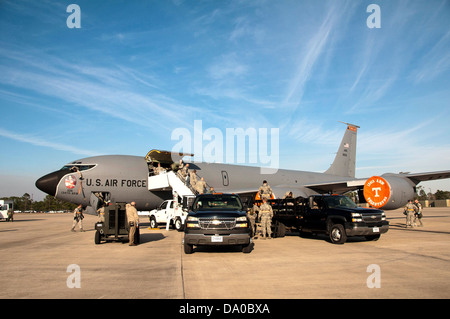 151. Air Refueling Squadron Boeing KC-135R-BN Luftbetankung 59-1516 Stockfoto