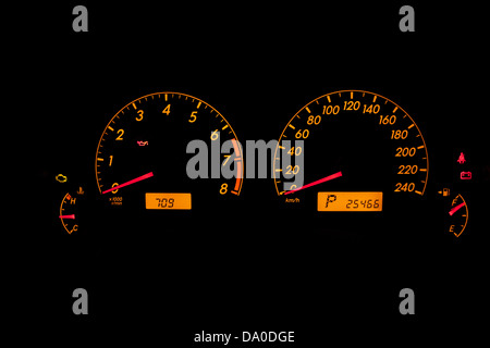 Dashboard Stockfoto