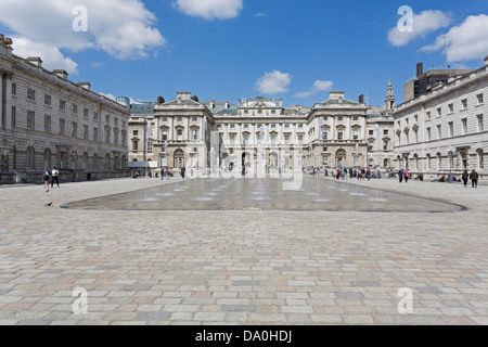 Innenhof im Somerset House in London Stockfoto