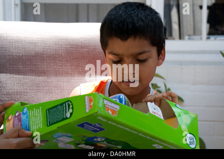 Geburtstagsgeschenk Stockfoto