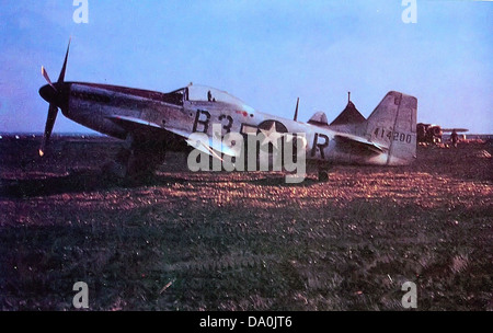 161. tactical Reconnaissance Squadron North American P-51D-10-NA Mustang 44-14852 Stockfoto