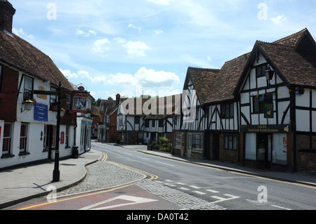 Edenbridge Stadt Sevenoaks in Kent, Großbritannien 2013 Stockfoto